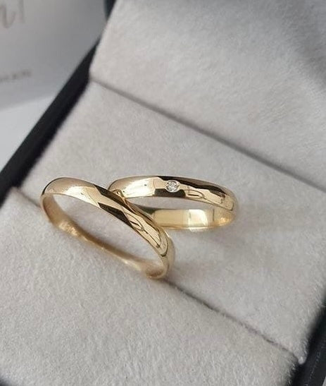 Aliança Classic ouro 18k 3mm