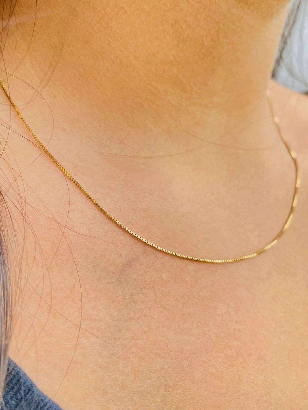 Colar com pingente filho ouro 18k