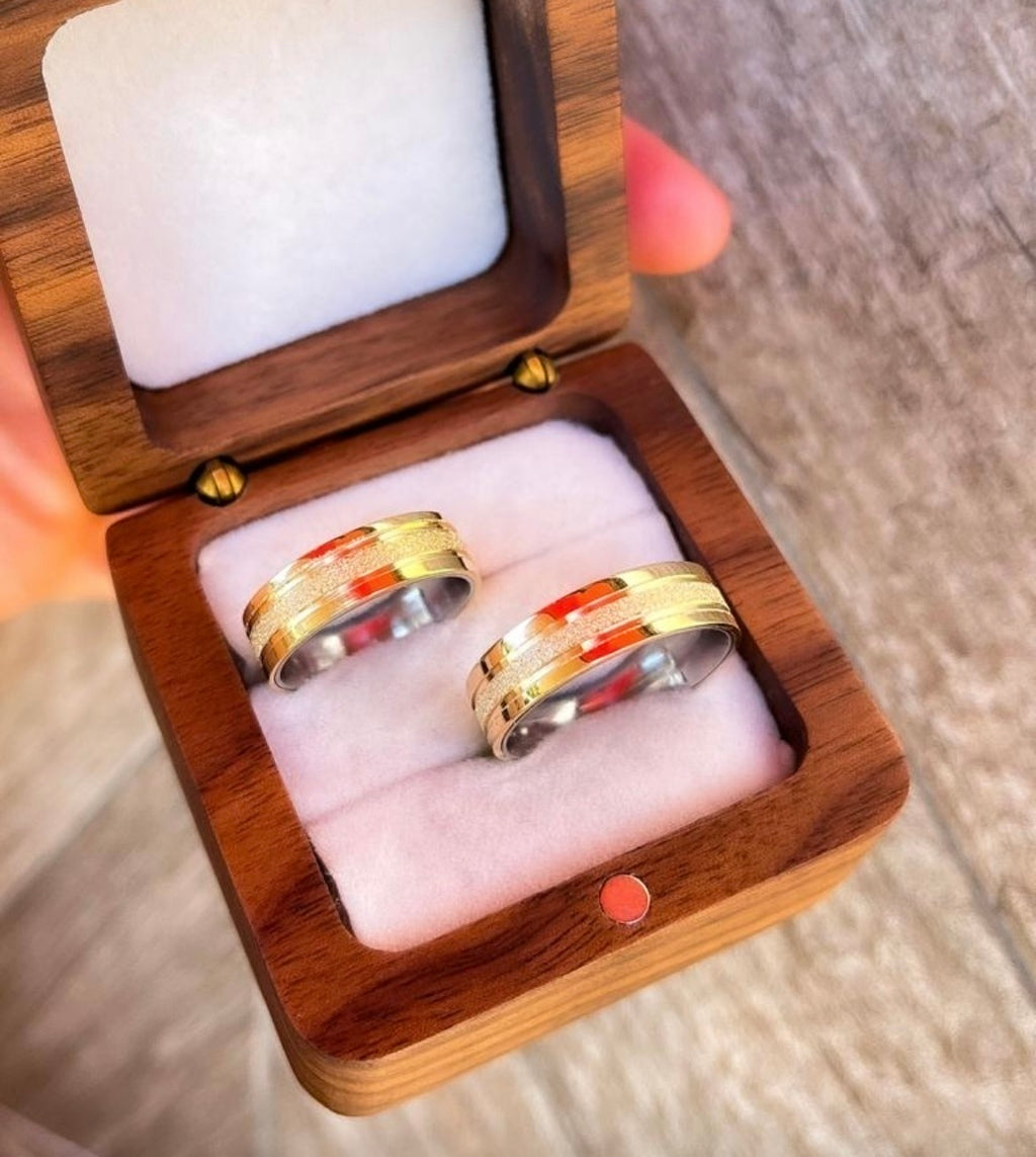 Aliança friso moeda antiga