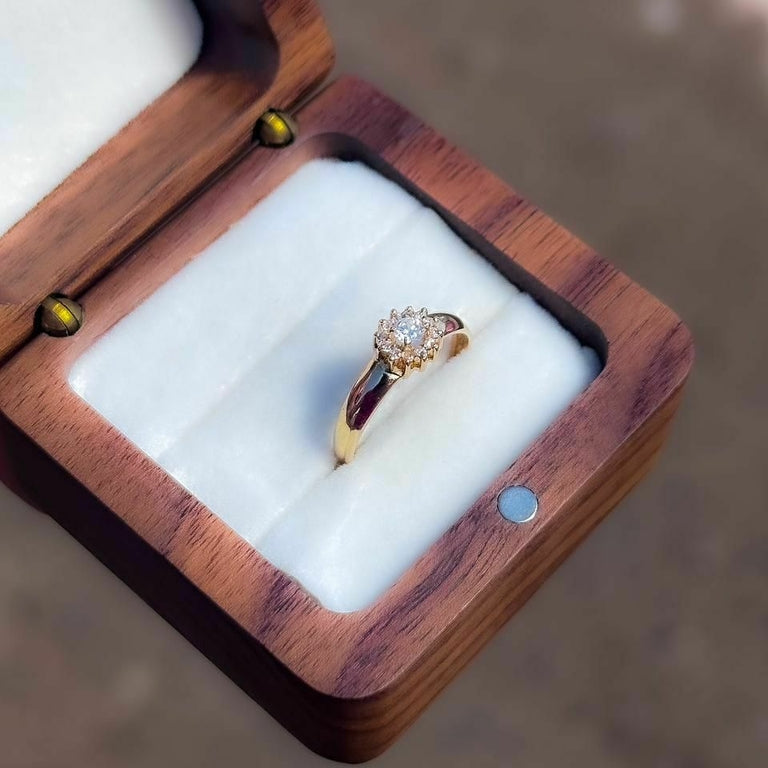 Anel essenza ouro 18k