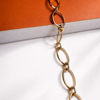 Pulseira elegance elo duo ouro 18k