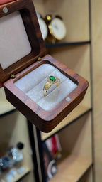 Anel formatura medicina ouro 18k