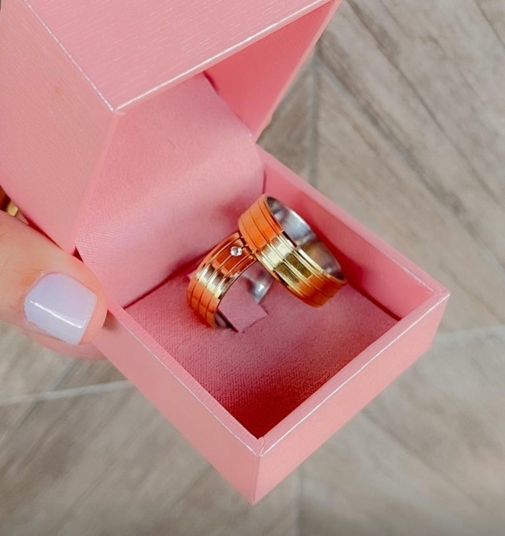 Aliança frisada moeda antiga