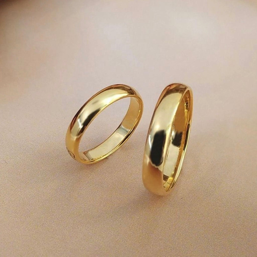 Aliança classic ouro 18k 4mm