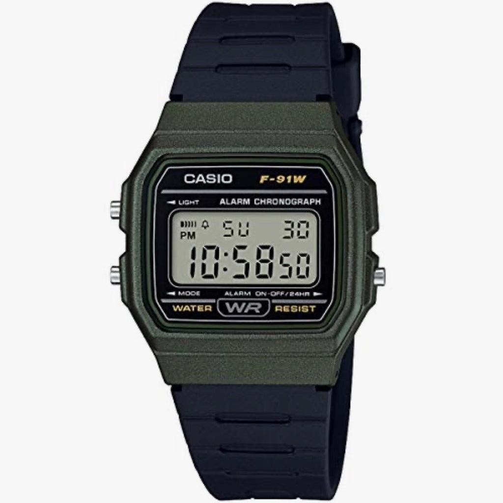 Casio F91 verde