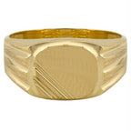 Anel biker ouro 18k