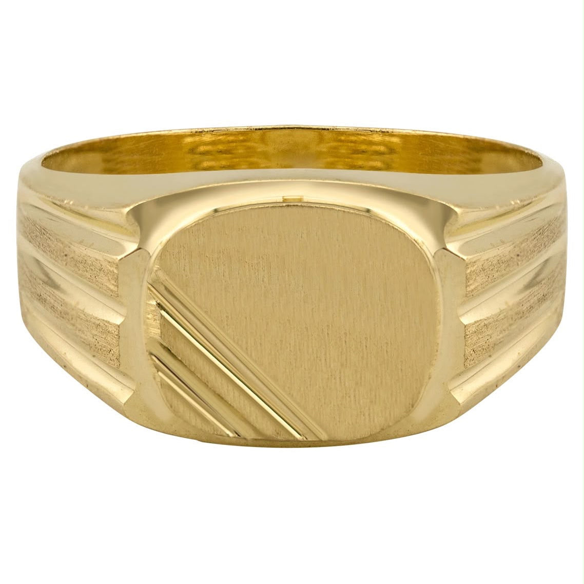 Anel biker ouro 18k