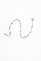 Pulseira brilhantes ouro 18k