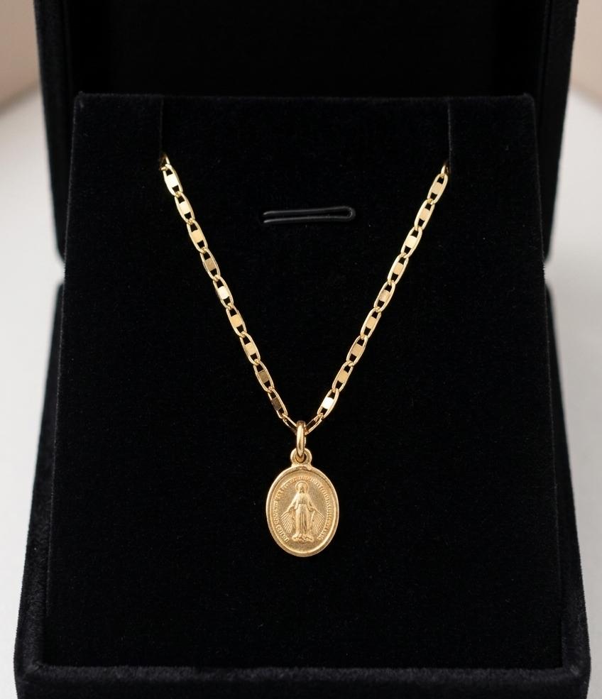 Colar nossa senhora ouro 18k