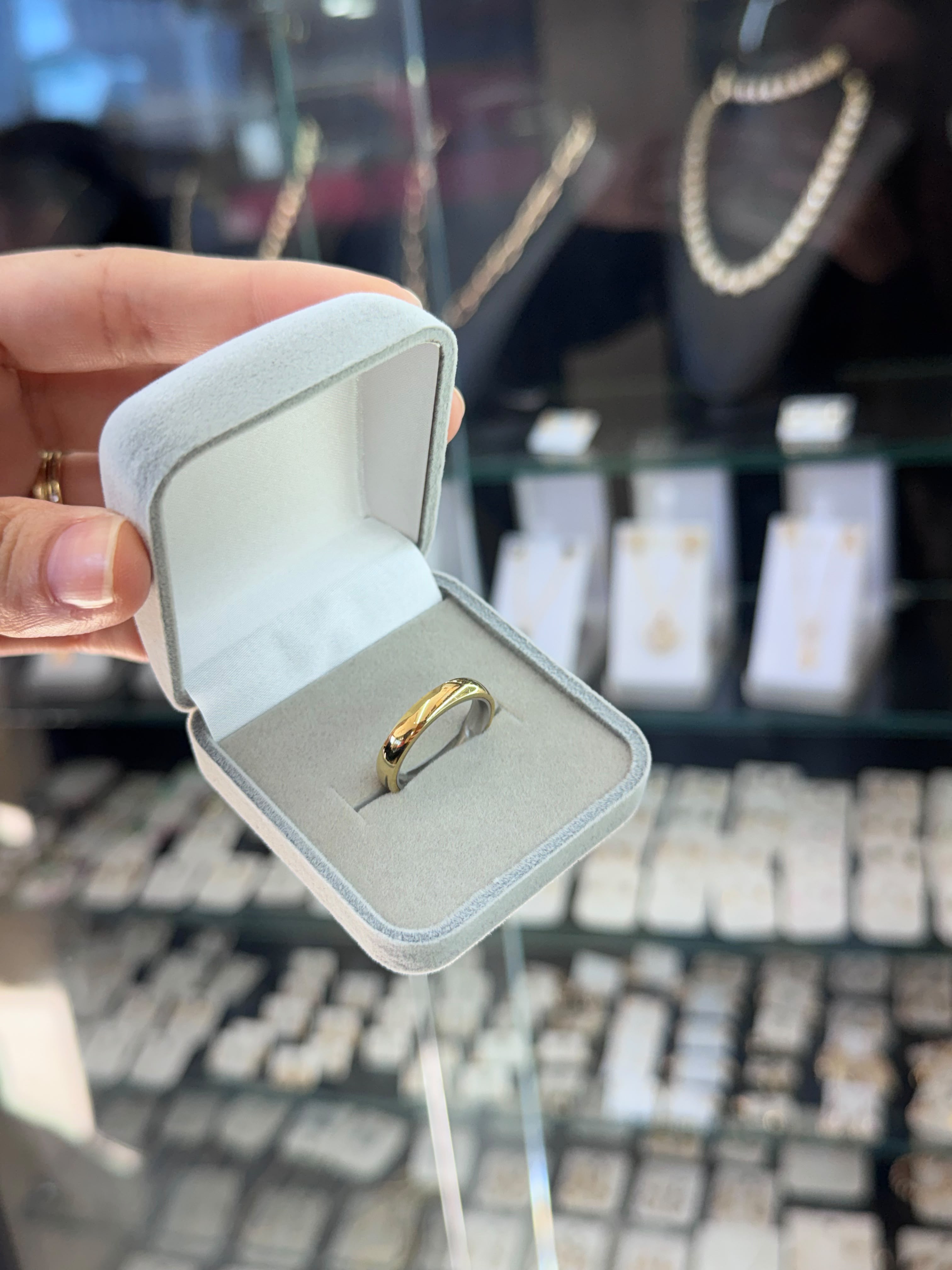 Aliança Moeda 4mm - unidade