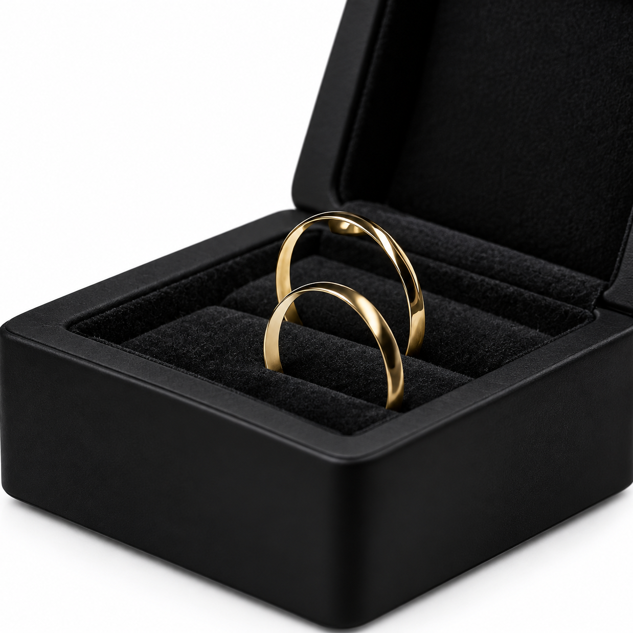 Aliança clássica ouro 18k 2mm