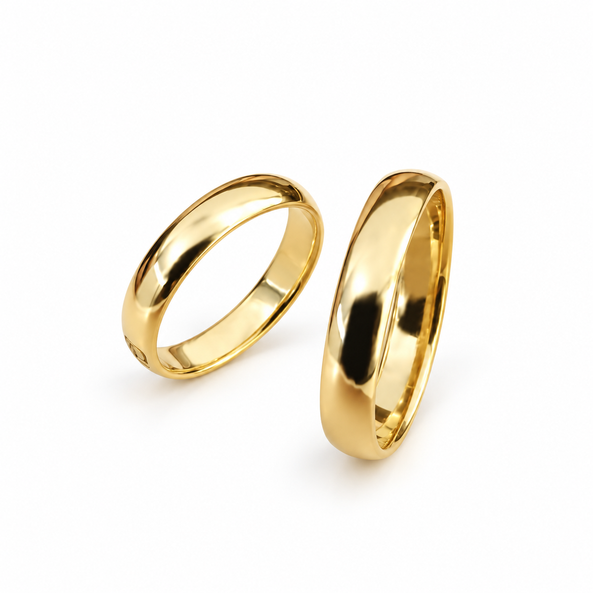 Aliança classic ouro 18k 4mm