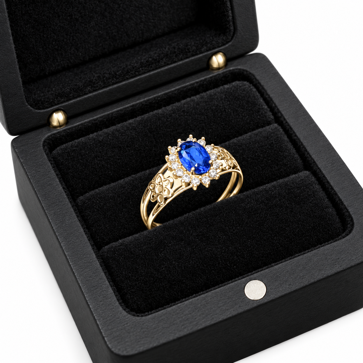 Anel formatura TI ouro 18k