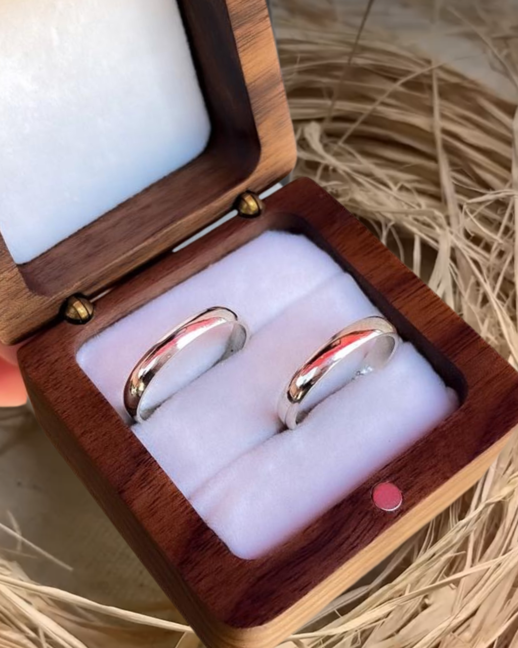 Aliança classic prata 925