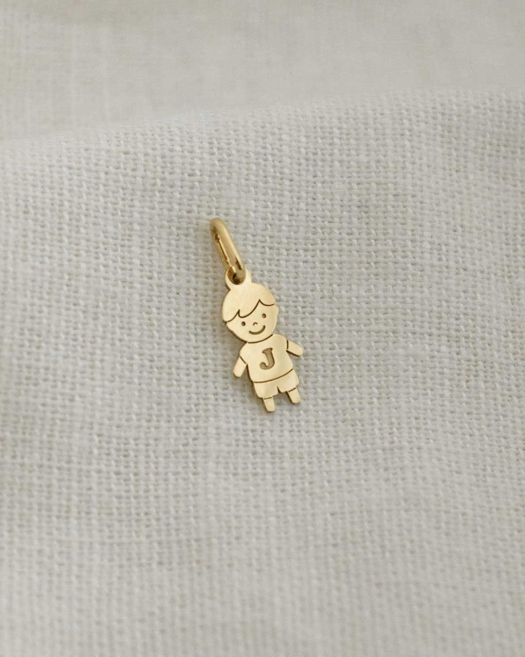 Colar com pingente filho ouro 18k