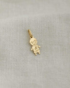 Colar com pingente filho ouro 18k