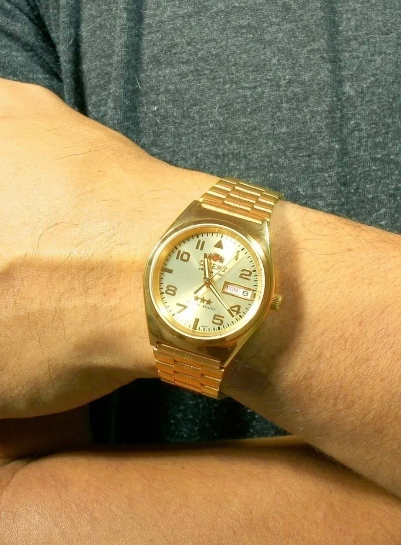 Relógio Orient Automatic Dourado