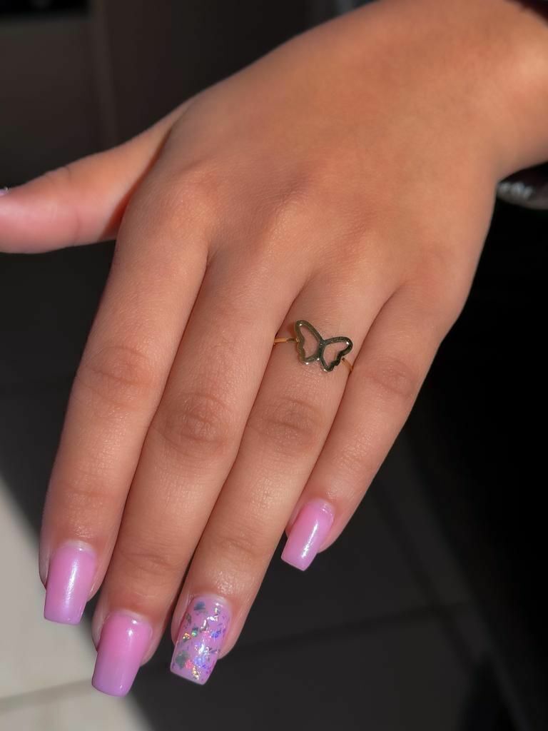 Anel borboleta ouro 18k