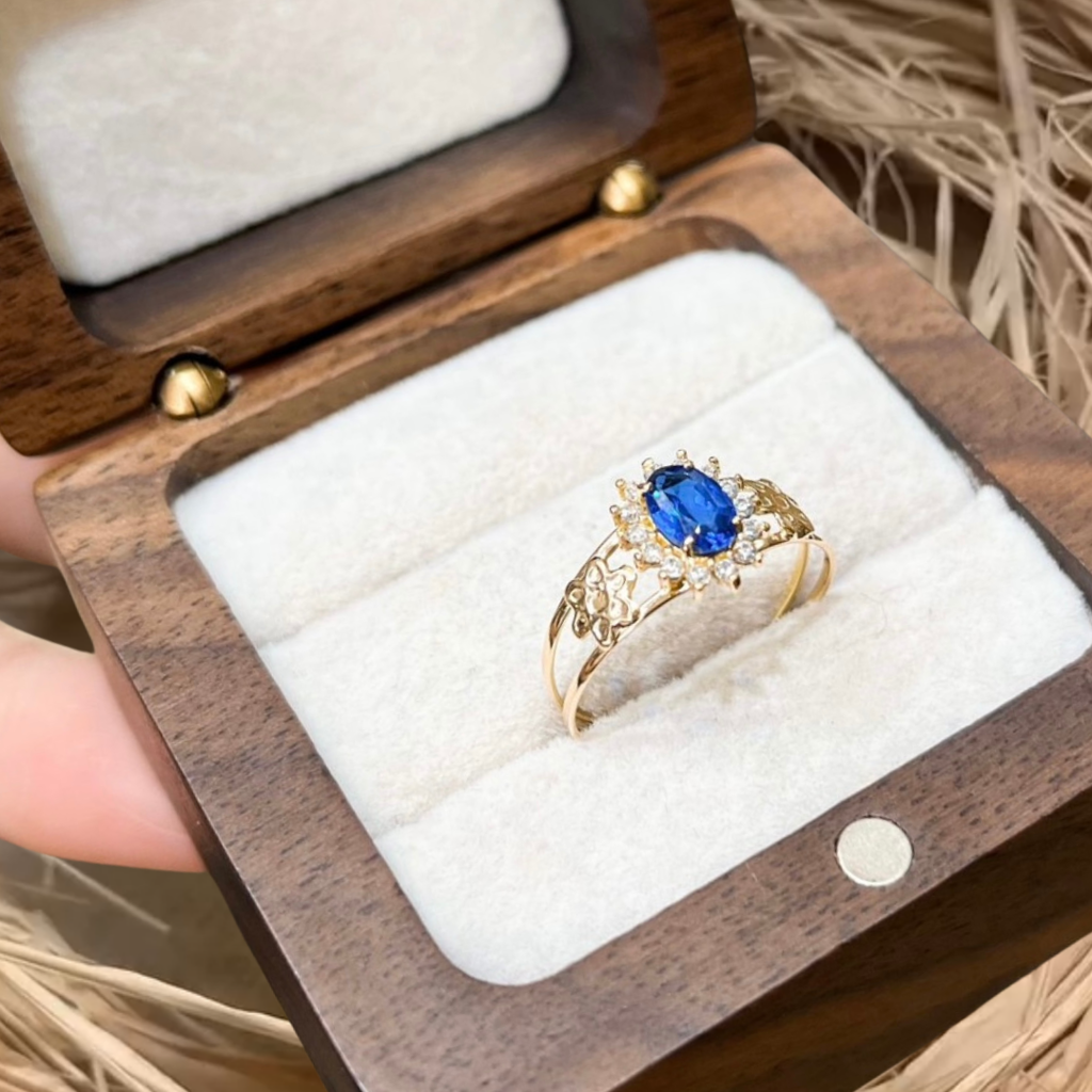 Anel formatura TI ouro 18k