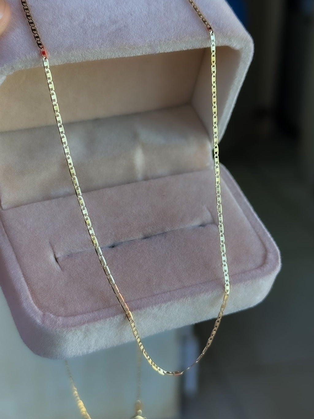 Cordão masculino piastrini 1,5mm ouro 18k