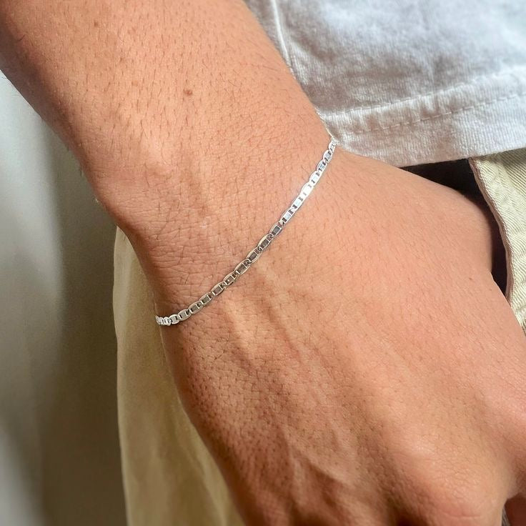 Pulseira Piastrini prata 925