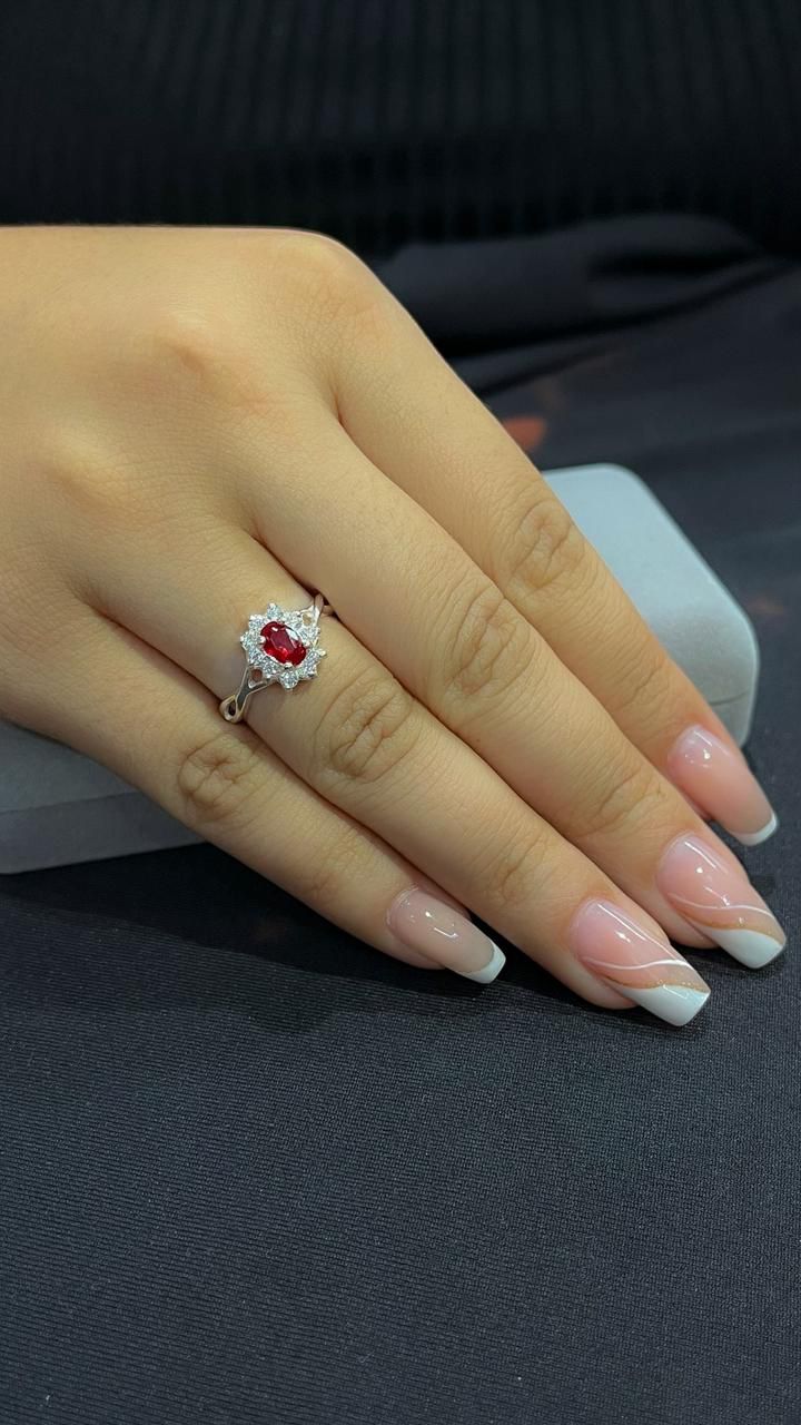 Anel de formatura direito prata 950